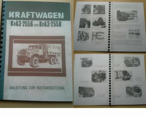 Nva reparaturhandbuch kraz - kraz, 255
