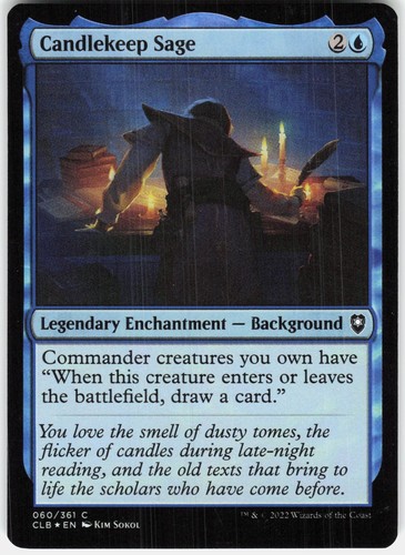 Candlekeep sage commander - candlekeep,