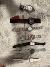 Konvolut 7 Armbanduhren für Sammler und Bastler