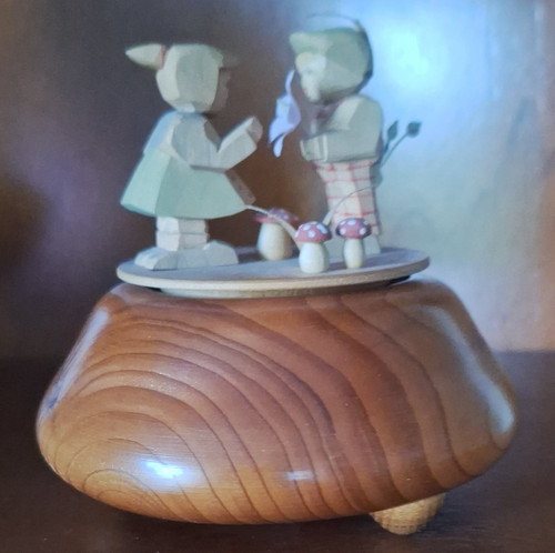 Holz spieluhr spieldose - holz, spieluhr/spieldose