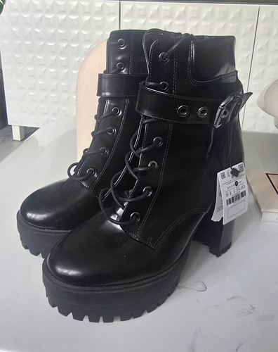 Bershka chunky plateau boots - plateau-boots, /