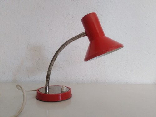 70er jahre vintage tischlampe - vintage,