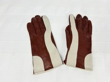 Lederhandschuhe Herren Handschuhe Leder Größe 9 Larp Vintage retro braun
