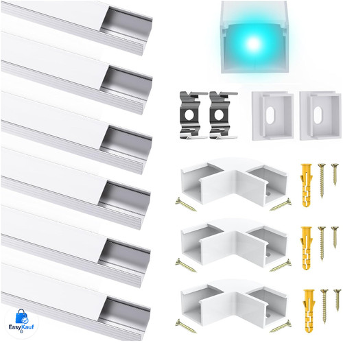 Led aluprofil 16mm form - led, u-form