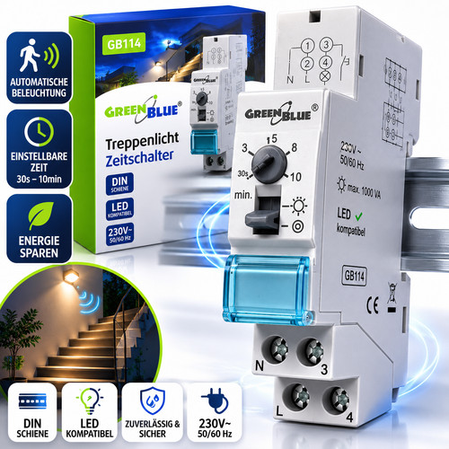 Led treppenlicht zeitschalter - led,