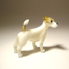 Glass dog jack russell terrier - russell,