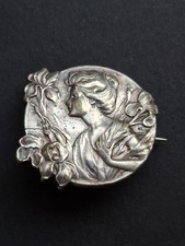  Jugendstil Antike Brooch –