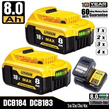 2X Für DeWalt Akku 18V 5AH