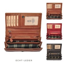 Portemonnaie Damen Echt Leder