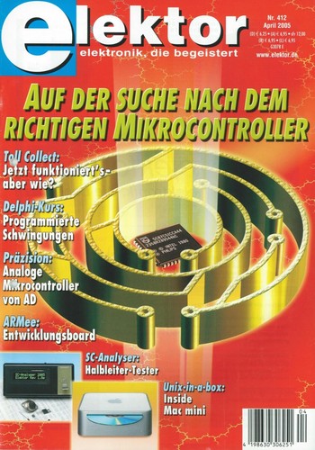 Elektor 412 heft - 412, 4/2005