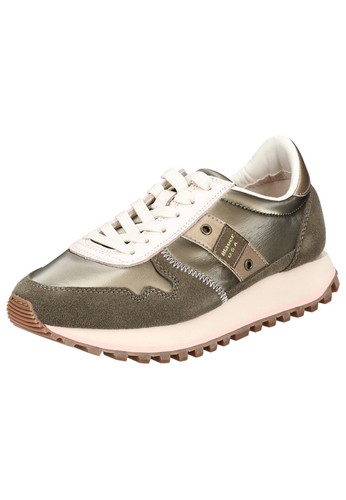 Blauer sneaker veloursleder - sneaker,