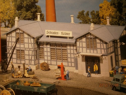 Faller 970 schraubenfabrik - h0,