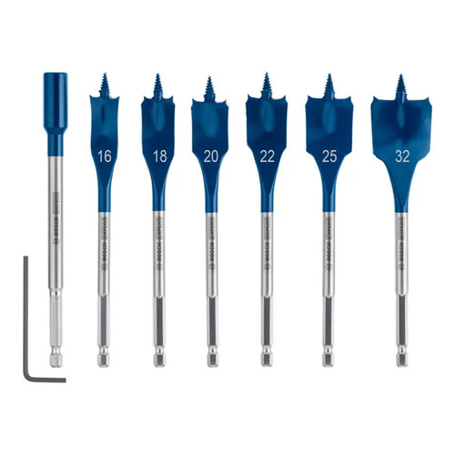 Bosch flachfräsbohrer set - bosch,