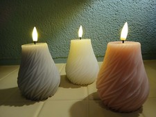 3 neue Elambia Kerzen mit