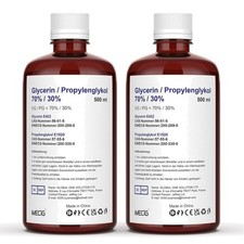 2 x 500ml 70% VG Glycerin &