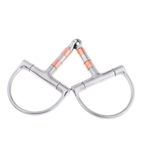 Zoll ring trense - 5-zoll-d-ring-trense, aus