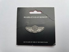 Harley Davidson Pin 100 Jahre Harley Davidson Motorcycles Jubiläum, Neu