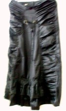 Taft - Rock in Schwarz ,- Gr