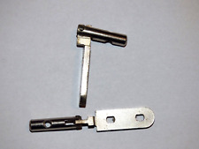 2 x Klappwinkel Möbel-Scharnier Edelstahl