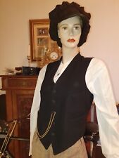 Antike Herren Anzugsweste Weste 20er Jahre Wolle /Baumwolle Größe ca. 42-44 RAR!