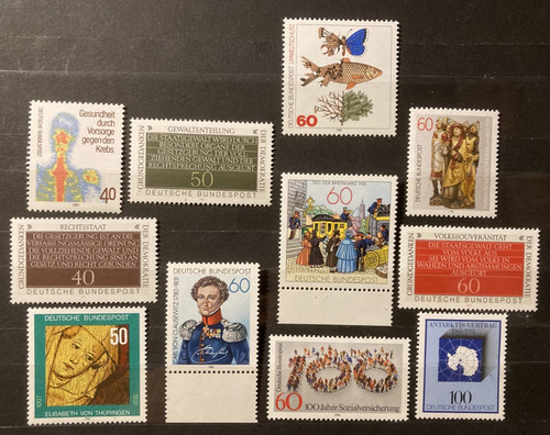 Brd 1981 sondermarken - 12, mi