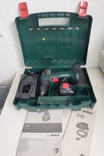 Bosch Akkuschrauber PSR 960 - mit Koffer u. Ladegerät und Bedienungsanleitungen