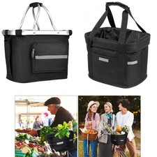 Hunde Rucksack Fahrradkorb Lenkerkorb Einkaufstasche abnehmbar Vorne Lenkerkorb*