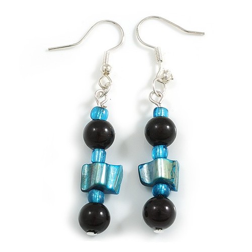 Blau schwarze glas - glas-, und