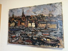 Ölgemälde Schweden Stockholm