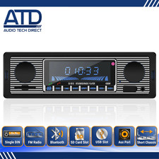 Klassisches Retro Einzel DIN