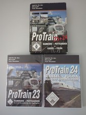 Pro Train 23+24, Bundle, Hamburg-Puttgarden + Kassel-Fulda, Add on für den MSTS