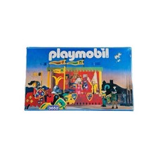 Playmobil 3652 Turnierplatz, Ritter Mit OVP Bühne Unvollständig Anleitung Selten