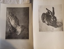 alte Dürer Drucke vmtl. 50/60er Jahre oder älter 22 Stück schwarz/weiß