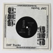 DAF TRUCKS - 7" Schallfolie / Flexi-Single - Werbesingle - Super Zustand