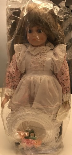 Porzellan puppe tanja - puppe,