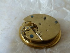 THIEL TASCHENUHR UHRWERK SCHLÜSSELAUFZUG -2 WELTKRIEG - ERSATZTEIL-FÜR LIEBHABER