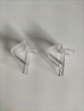 2x Seiten-Sockelhalter Clip Klammer ALNO Impuls Pino  Küche Blende