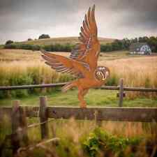 Rost Garten Deko Figur Eule