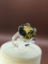 Sterling Silber 925 Rauchquarz