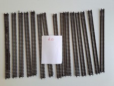 15 Stück Arnold N-Schienen 1010 ca 222 mm in braun (Set #12) Maßstab: 1:160, Sp