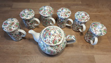 St. George Chatfords Tea Company Tee Service mit Teekanne Fine Bone China