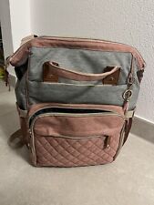 2in1 Baby Wickelrucksack Reise Kinderbett Wickeltasche Babytasche Bettfunktion