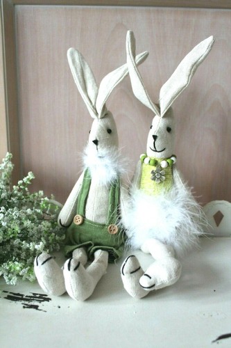 Deko stoff hasen - stoff, ostern