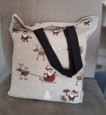 Einkaufstasche Stoffbeutel - Weihnachten - Handmade 