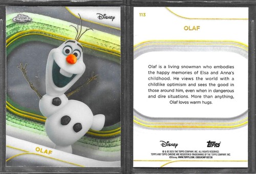Topps chrome disney 2025 113 - disney,