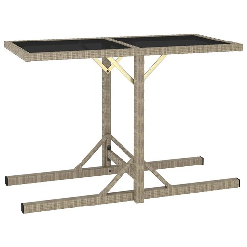 Gartentisch beige 110 - beige, 110×53×72