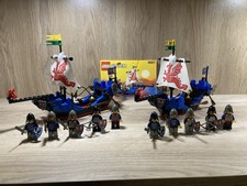 Lego Castle Black Knights 2x 6057 Sea Serpent mit Bauanleitung