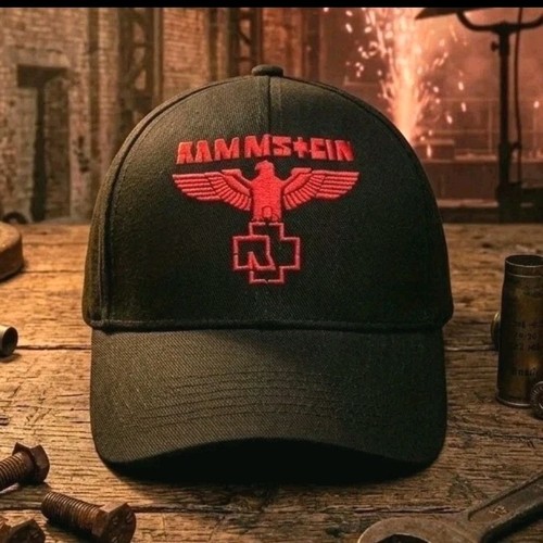 Rammstein mütze schwarz - mütze,
