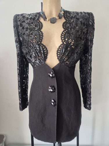 Vintage blazer kleid - blazer,