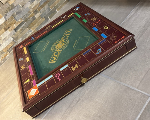 Franklin mint monopoly die - monopoly,